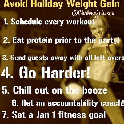 how to avoid holiday weight gain