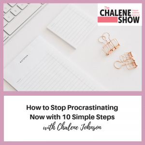 overcome procrastination