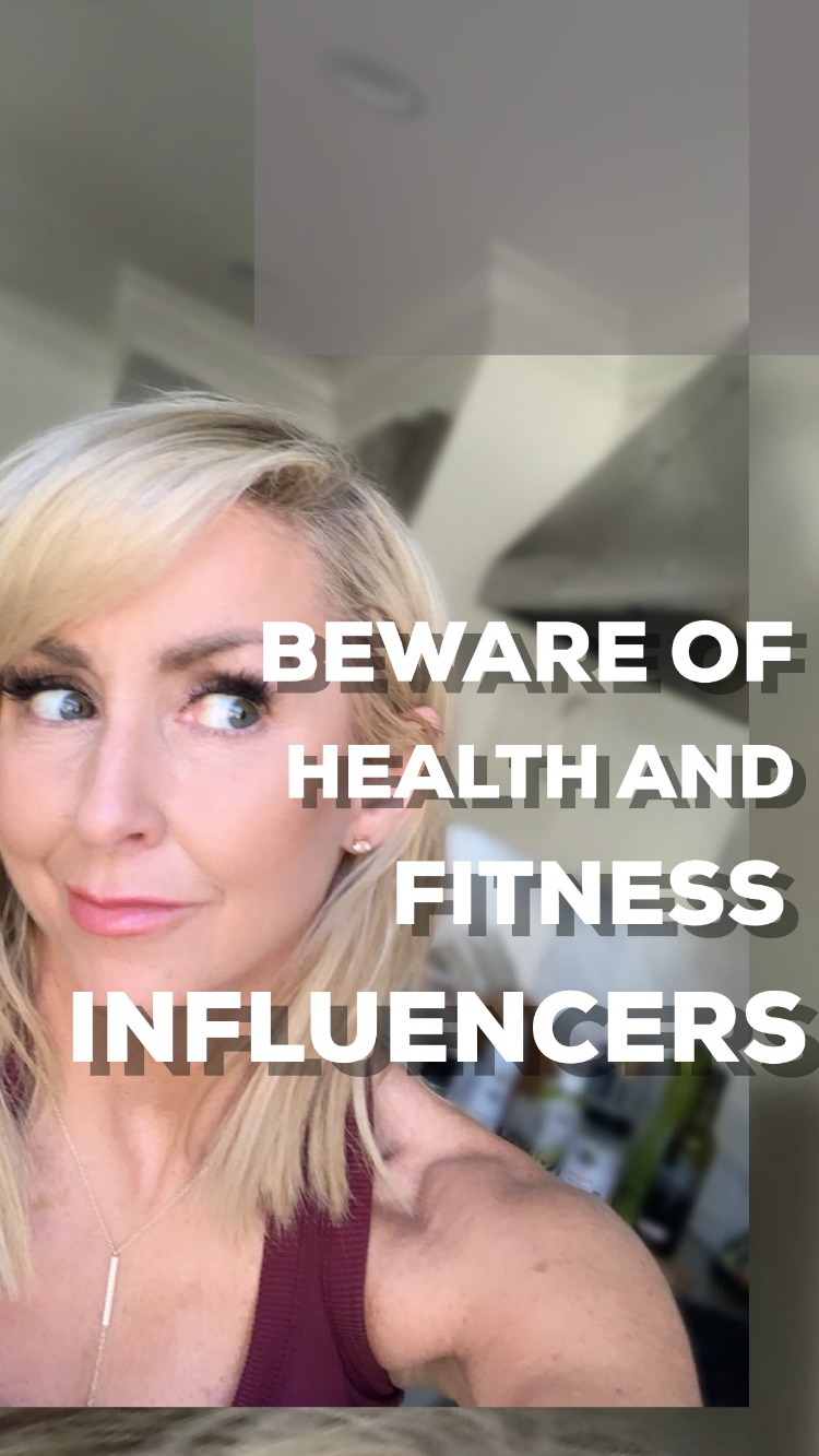 Beware Of Health & Fitness Influencers