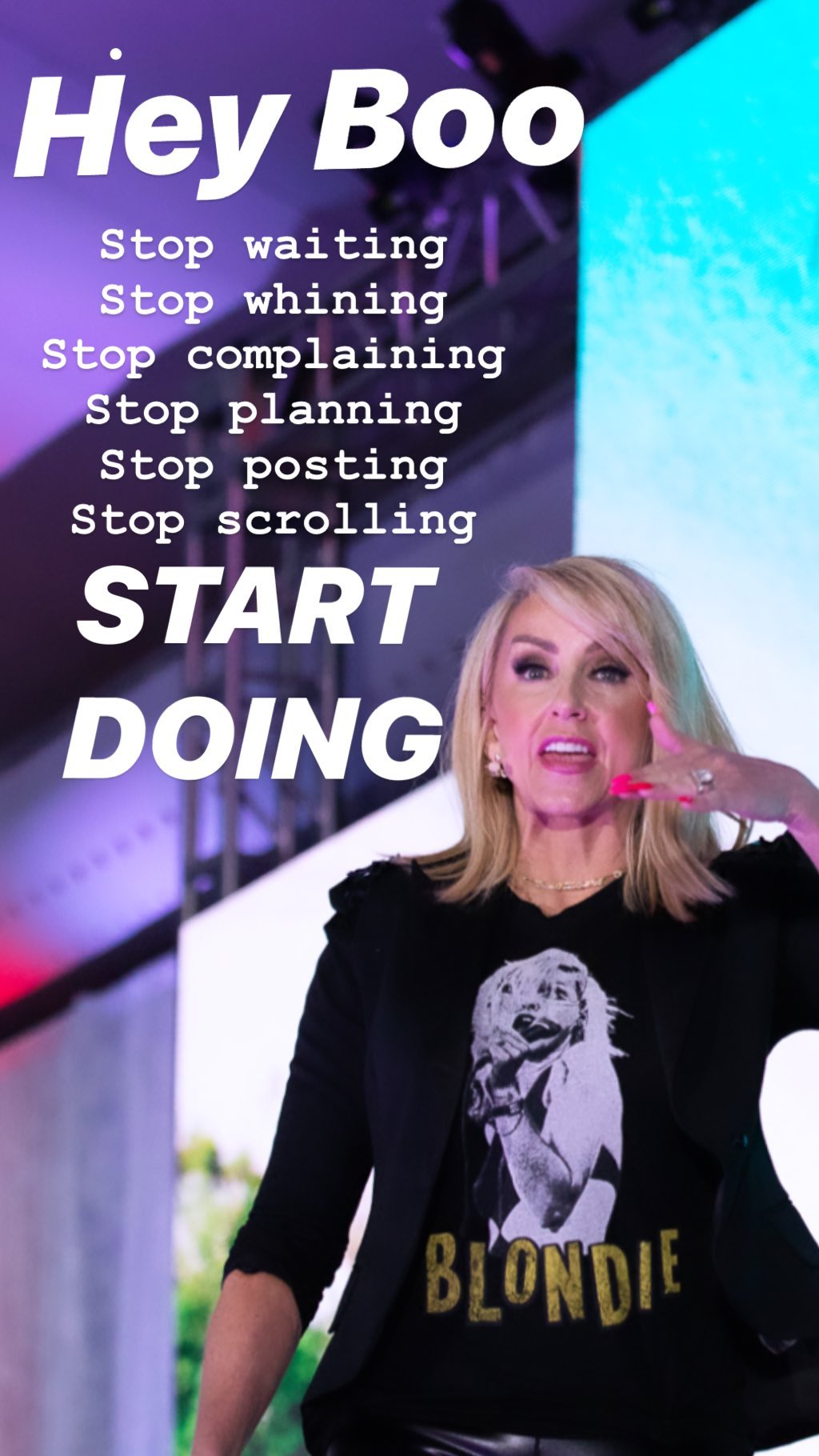 Stop Waiting Start Doing By Chalene johnson